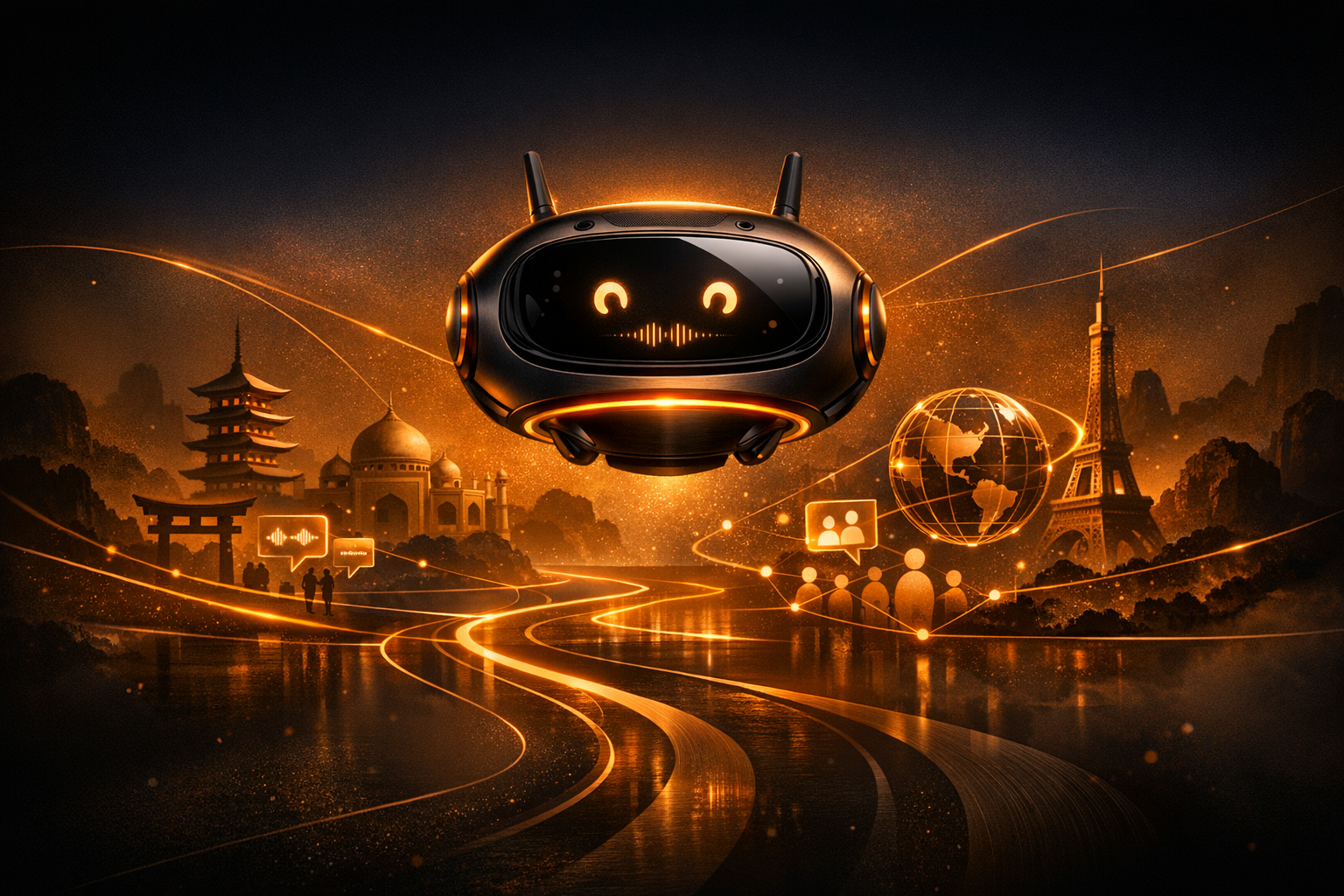 AI文旅 3D 场景图