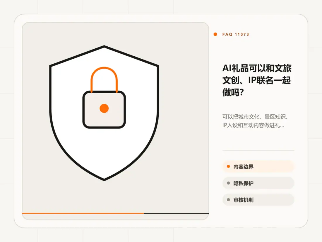 AI礼品可以和文旅文创、IP联名一起做吗？主题信息图
