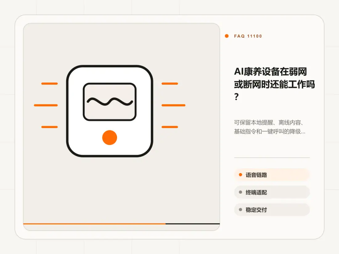 AI康养设备在弱网或断网时还能工作吗？主题信息图