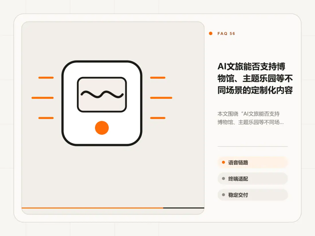 AI文旅能否支持博物馆、主题乐园等不同场景的定制化内容主题信息图