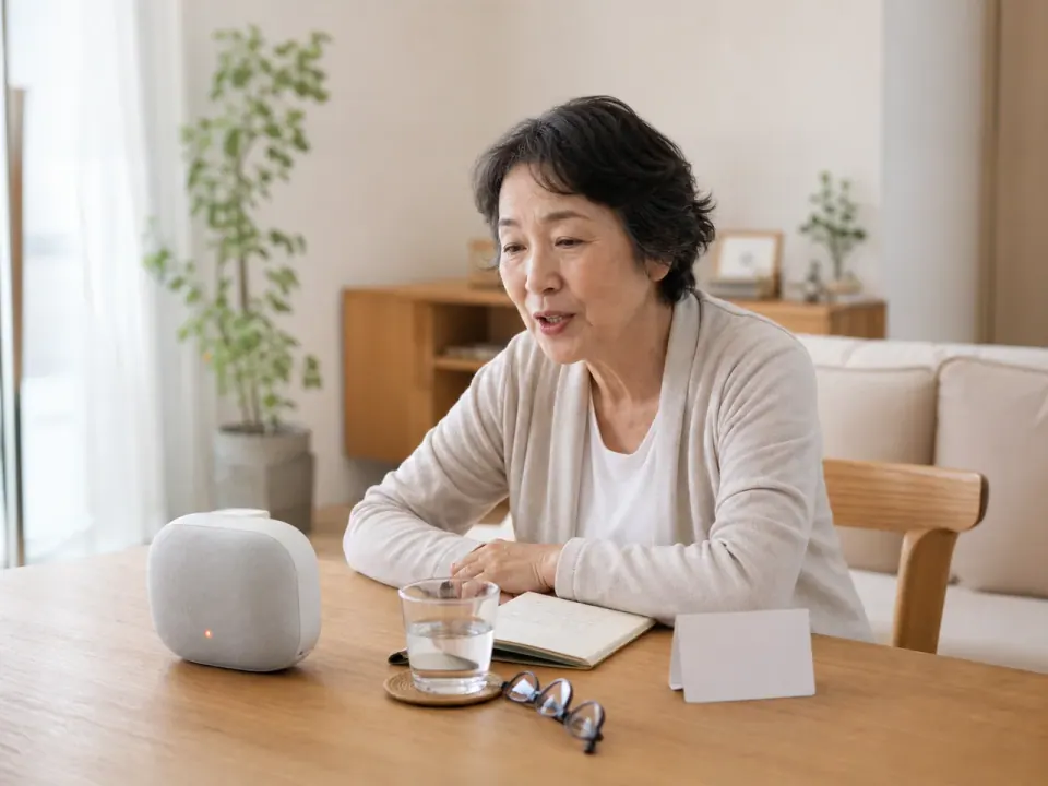 AI 康养陪伴与提醒设备场景